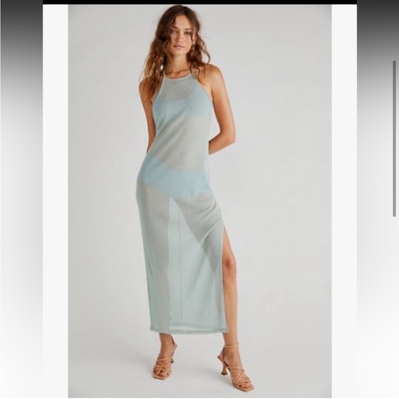 NWOT FREE PEOPLE Intimately After Party Maxi Slip Sz large - Picture 2 of 7